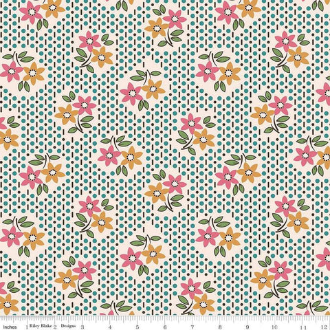 3 yard cut- SALE Gentler Times Nostalgia WIDE BACK WB16492 Cozy - Riley Blake - 107/108" Wide - Quilting Cotton Fabric