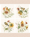Sunflower Whispers Panel PD16675 - Riley Blake - DIGITALLY PRINTED - Floral Flowers Blossoms - Quilting Cotton Fabric