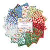 Festive Greetings 5" Stacker Charm Pack Bundle - Riley Blake - Liberty Fabrics - 42-Piece Precut  - Quilting Cotton Fabric