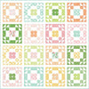 SALE Dancing Buttercups Quilt PATTERN P155 - Gracey Larson - Riley Blake Designs - INSTRUCTIONS Only - Piecing Fat Quarter Friendly