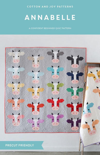 SALE Annabelle Quilt PATTERN P173 by Fran Gulick - Riley Blake Designs - INSTRUCTIONS Only - 10" Stacker Friendly - Multiple Sizes