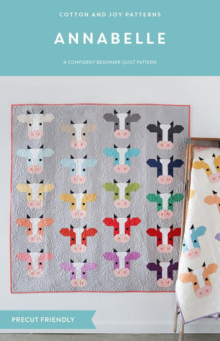 SALE Annabelle Quilt PATTERN P173 by Fran Gulick - Riley Blake Designs - INSTRUCTIONS Only - 10" Stacker Friendly - Multiple Sizes
