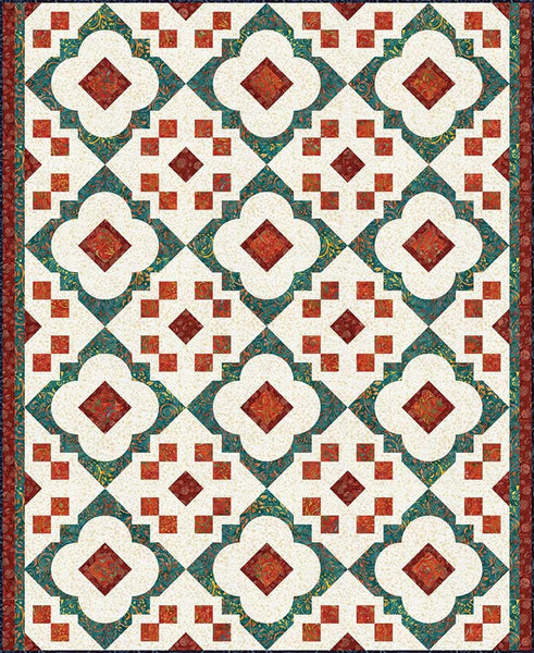 SALE The Lily Quilt PATTERN P202 by Alderwood Studio - Riley Blake Designs - INSTRUCTIONS Only - Multiple Sizes - Fat Quarter Friendly