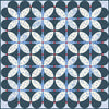 SALE Retro Blossoms Quilt PATTERN P249 - Lo & Behold Stitchery - Riley Blake Designs - INSTRUCTIONS Only - Multiple Sizes - Piecing