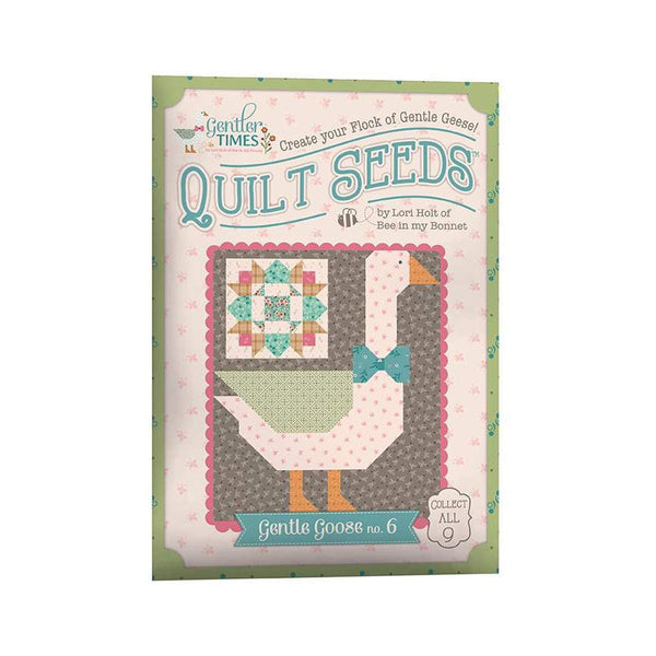 SALE Gentler Times Quilt Seeds No. 6 Gentle Goose PATTERN ST-42686 by Lori Holt - Riley Blake - Instructions Only - Paper Pattern Included