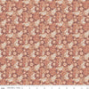 Image of the Evening on the Prairie Ditsy Floral Umber quilting cotton fabric by Modern Prairie for Riley Blake Designs. Features flowers on an orange background. Cute Little Fabric Shop