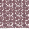 Image of the Evening on the Prairie Sunflower Grape quilting cotton fabric by Modern Prairie for Riley Blake Designs. Features flowers on a purple background. Cute Little Fabric Shop