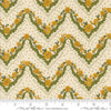 Images of Foraged Found Stripes Fern quilting cotton fabric by Fancy That Design House for Moda Fabrics. Features chevron on a green background. Cute Little Fabric Shop
