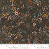 Images of Foraged Found Field Iron Multi quilting cotton fabric by Fancy That Design House for Moda Fabrics. Features leaves on a gray background. Cute Little Fabric Shop