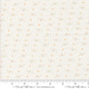 Image of the Agatha Road Pumpkins Ghost quilting cotton fabric by Moda Fabrics. Features geometric on a cream background. Cute Little Fabric Shop