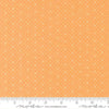 Image of the Agatha Road Diamonds Orange quilting cotton fabric by Moda Fabrics. Features diamonds on an orange background. Cute Little Fabric Shop