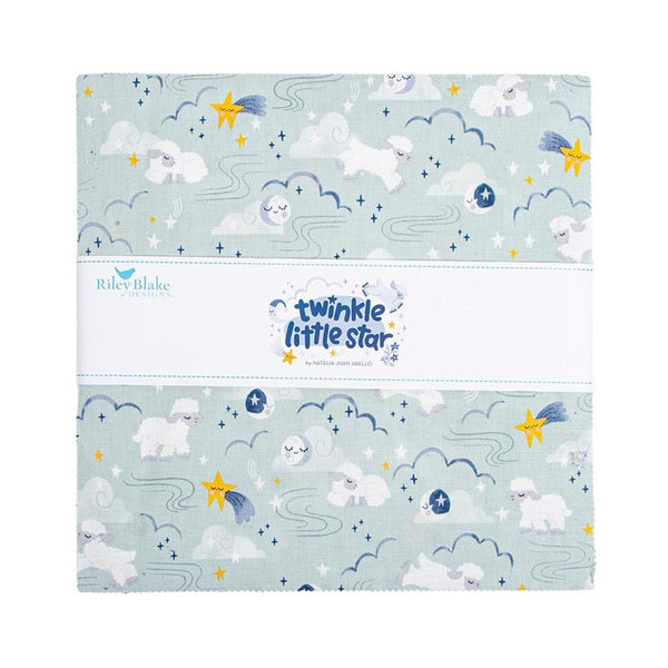 SALE Twinkle Little Star Layer Cake 10" Stacker Bundle - Riley Blake Designs - 42 piece Precut Pre cut - Halloween - Quilting Cotton Fabric