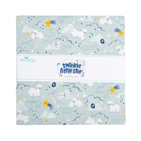 SALE Twinkle Little Star Layer Cake 10" Stacker Bundle - Riley Blake Designs - 42 piece Precut Pre cut - Halloween - Quilting Cotton Fabric