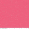 Image of Essence Starlight Hot Pink quilting cotton fabric by Fran Gulick for Riley Blake Designs. Features stars on a pink background. Cute Little Fabric Shop