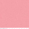 Image of Essence Starlight Pink quilting cotton fabric by Fran Gulick for Riley Blake Designs. Features stars on a pink background. Cute Little Fabric Shop
