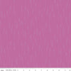 Image of Essence Raindrops Fuchsia quilting cotton fabric by Fran Gulick for Riley Blake Designs. Features rain on a purple background. Cute Little Fabric Shop
