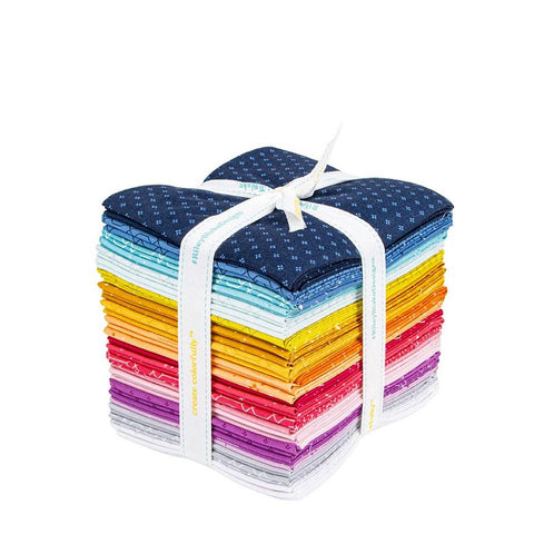 SALE Essence Fat Quarter Bundle - 30 Pieces - Riley Blake Designs - Pre cut Precut - Minimalism Tiny - Quilting Cotton Fabric
