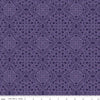 Image of Celtic Cats Celtic Knots Purple quilting cotton fabric by Brigid Ashwood for Riley Blake Designs. Features Celtic knots on a purple background. Cute Little Fabric Shop