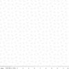 Image of Mary Catherine Flower Dots White quilting cotton fabric by Amy Smart for Riley Blake Designs. Features flowers on a white background. Cute Little Fabric Shop