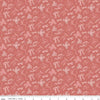 Image of Mary Catherine Bows Faded Red quilting cotton fabric by Amy Smart for Riley Blake Designs. Features bows on a red background. Cute Little Fabric Shop