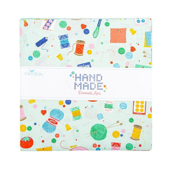 SALE Hand Made 10" Stacker Bundle - Riley Blake Designs - 42 piece Precut - Sewing Supplies Tools - Quilting Cotton Fabric