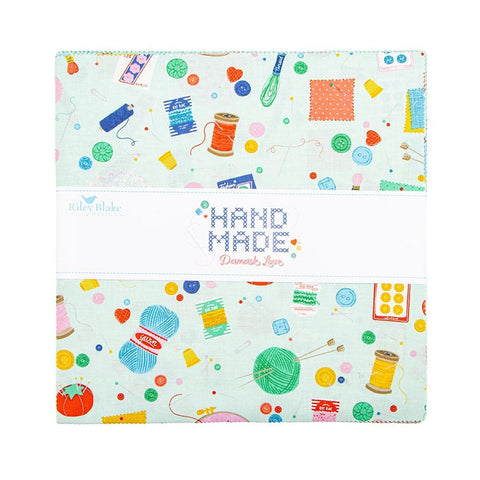 SALE Hand Made 10" Stacker Bundle - Riley Blake Designs - 42 piece Precut - Sewing Supplies Tools - Quilting Cotton Fabric