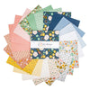 SALE Ivy Reese 10" Stacker Bundle - Riley Blake Designs - 42-Piece Precut - Floral Flowers Blossoms - Quilting Cotton Fabric