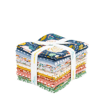 Ivy Reese Fat Quarter Bundle 21-Piece - Riley Blake Designs -  Precut - Floral Nature - Quilting Cotton Fabric