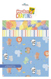 New Box of Crayons 10" Stacker 42-Piece Precut Bundle Crayola Fabric - Riley Blake Quilting Cotton Fabric - Licensed Product