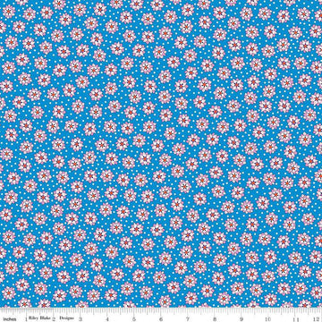 DEAL Postcard from Paradise 01667439B Lotus Spot B - Riley Blake Designs - Floral Flowers - Liberty Fabrics - Quilting Cotton Fabric