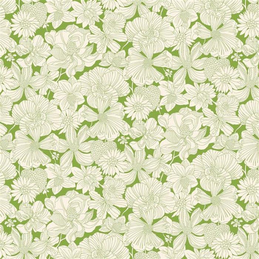 Postcard from Paradise 01667437B Gabriela Bloom B - Riley Blake Designs - Floral Flowers - Liberty Fabrics - Quilting Cotton Fabric
