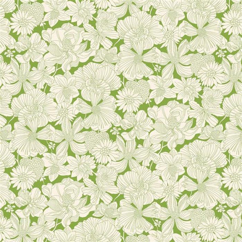 Postcard from Paradise 01667437B Gabriela Bloom B - Riley Blake Designs - Floral Flowers - Liberty Fabrics - Quilting Cotton Fabric