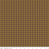 Image of Flannel Into the Woods Triangles Brown flannel cotton fabric by Diane Labombarbe for Riley Blake Designs. Features triangles on a brown background. Cute Little Fabric Shop