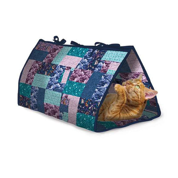 SALE Cat Napper PATTERN P210 by Sallie Tomato - Riley Blake Designs - INSTRUCTIONS Only - 2-in-1 Pattern - Precut Friendly - Intermediate