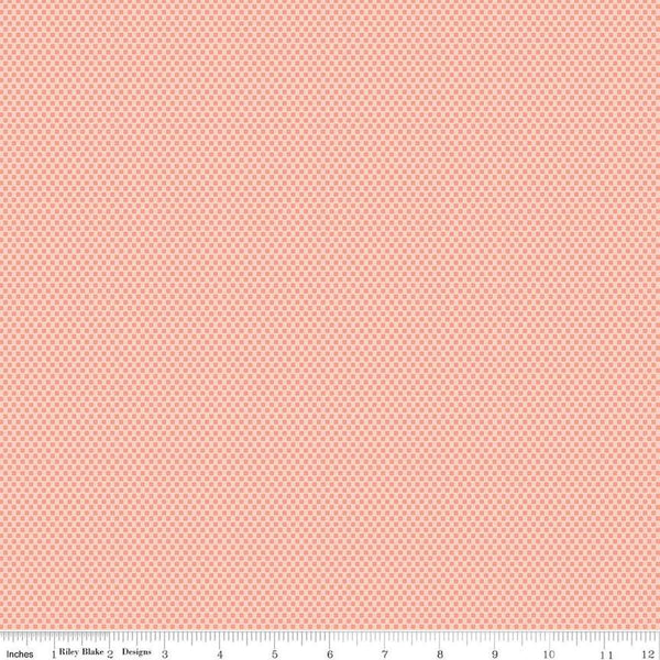 2 Yard 32" End of Bolt - SALE POParazzi WIDE BACK WB805 Peaches 'n Cream - Riley Blake Designs - Mottled Print  - Quilting Cotton Fabric