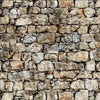 Image of the Earthly Delights Pavers Stone quilting cotton fabric by Dan Morris for QT Fabrics. Features rocks on a brown background. Cute Little Fabric Shop