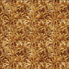 Image of the Earthly Delights Tall Grass Cinnamon quilting cotton fabric by Dan Morris for QT Fabrics. Features grass on a yellow background. Cute Little Fabric Shop
