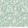 1 Yard 11" End of Bolt - SALE Liberty Emily Blossom Olive Leaf A WIDEBACK 0166W7412A - Riley Blake - 108" - Quilting Cotton Fabric