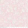 3-Yard cut - Liberty Wide-Width Emily Blossom Powder Rose A WIDEBACK 0166W7406A - Riley Blake - 108" - Quilting Cotton Fabric