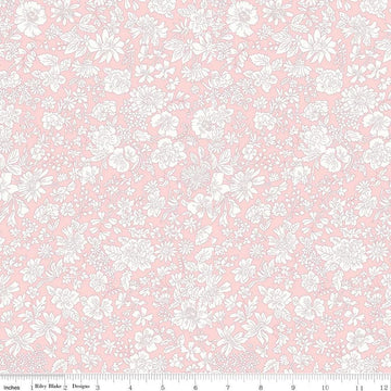 2yd 5" End of Bolt - SALE Liberty Wide-Width Emily Blossom Powder Rose A WIDEBACK 0166W7406A - Riley Blake - 108" - Quilting Cotton Fabric