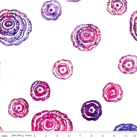 SALE Batiks Expressions Bedazzled! Hand-Dyes BT23143 Spicy Sprinkles - Riley Blake Designs - Hand-Dyed Print - Quilting Cotton Fabric