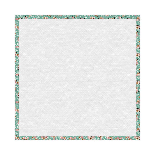 Lori Holt 18" Design Board Gentler Times DB-42303 Sea Glass - Riley Blake Designs - Quilt Block Placement 18 Inches Square