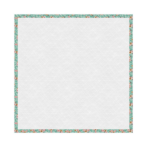 Lori Holt 18" Design Board Gentler Times DB-42303 Sea Glass - Riley Blake Designs - Quilt Block Placement 18 Inches Square