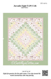 SALE Juvenile Eight Taw Crib Quilt PATTERN P148 - Castilleja Cotton - Riley Blake Designs - INSTRUCTIONS Only - Fat Quarter Friendly