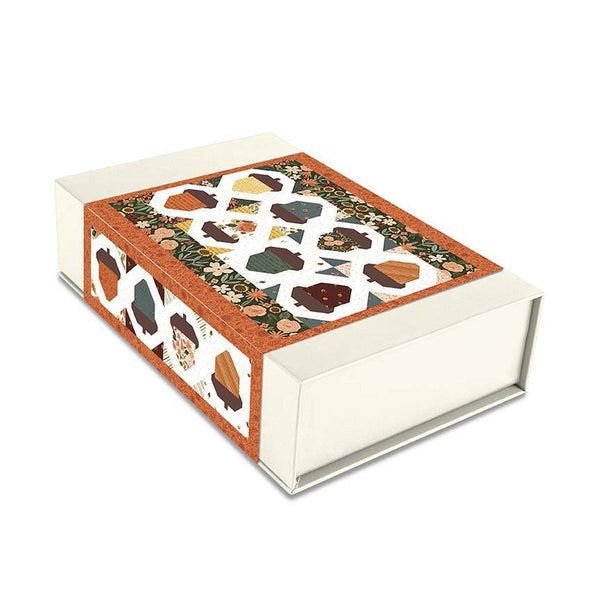 Acorn Love Runner Boxed Quilt Kit KT-16340 by Lori Holt - Happy Fall Days - Riley Blake - Pattern Fabric Kit -  Quilting Cotton