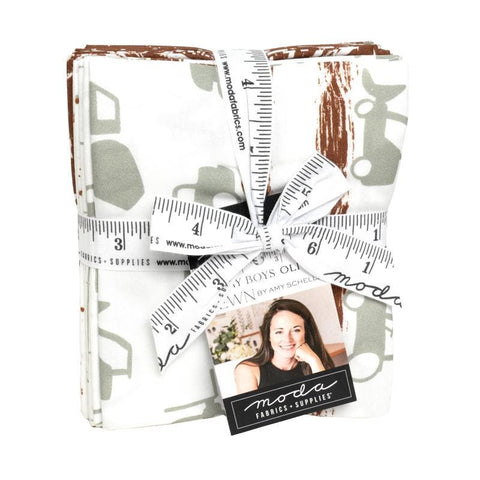 For My Boys Oliver Fat Quarter Bundle 12 pieces - 25160AB - Moda Fabrics - Pre cut Precut - Quilting Cotton Fabric