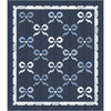 Nantucket Summer Boxed Quilt Kit KIT55260 - Moda Fabrics - Pattern Fabric - Piecing - Bows Cute - Quilting Cotton Fabric