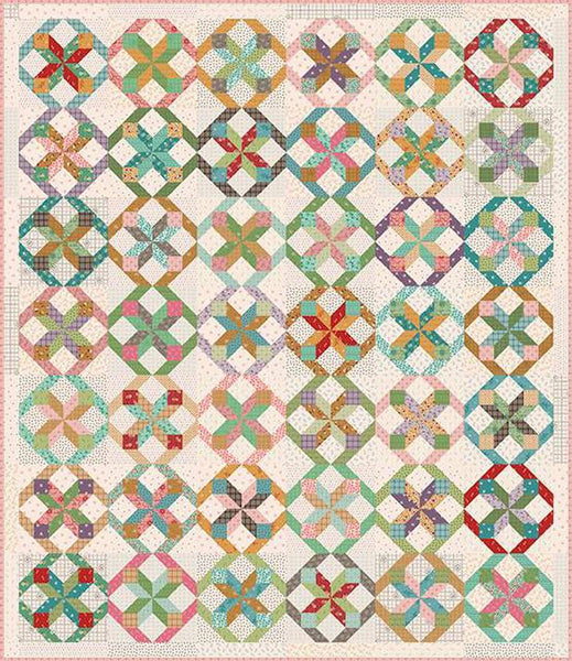 SALE It's Sew Emma Cherish Quilt PATTERN P051-ISE-300 by Lori Holt - Riley Blake Designs - Instructions Only - Fat Quarter Friendly