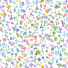 Image of Healing Garden Paint Splash Blender White quilting cotton fabric by Jane Maday for QT Fabrics. Features paint on a white background. Cute Little Fabric Shop