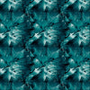Image of the Virtuoso Texture Teal quilting cotton fabric by Ocllo Mason for QT Fabrics. Features swirled green paint. Cute Little Fabric Shop